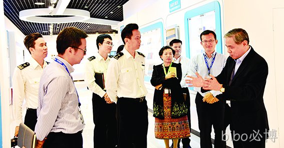 惠州海关关长华忠良一行到bibo必博西威调研